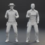Lone Ranger and Tonto - 1:24 scale