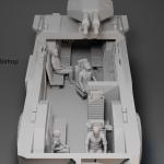 Aliens APC and 4 Figure Set - 1:35