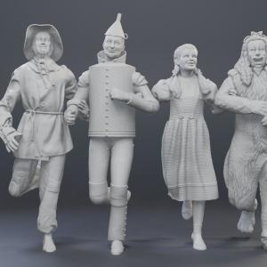 Wizard of Oz - 6 Figure Set - 1:24 1:18