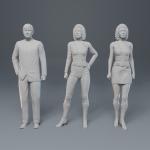 SHADO UFO - 18 Figure Set - 1:48 1:24