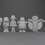 McDonald's Vintage 10 Figure Set - 1:24