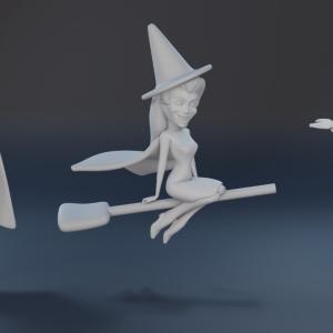 BEWITCHED - 7 Figures Set - 1:24 1:18