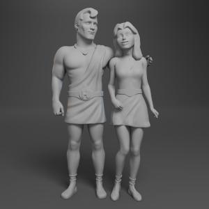 Mighty Hercules and Helena - 1:24