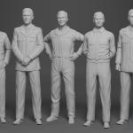 Voyage to the Bottom of the Sea (VTTBOTS) - 5 Figure CREW - 1:24