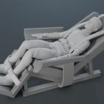 Lost In Space Jupiter 2 - Lower-Level 5 Piece Seat Set - Polar Lights or 1:35