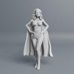 Wonder Woman Lynda Carter - Set of 2 - Cape and Deflecting Bullet - 1:18