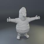 Phillie Phanatic- 6 inches tall - Baseball Philadelphia