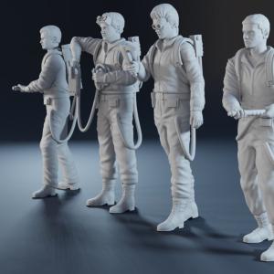 Ghostbusters - 10 Piece Set - 1:24 1:18
