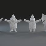 Banana Splits  - 4 Figure set - 1:24 1:18
