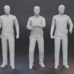 Space 1999 - 10 Figure Set - 1:35