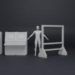 Batman - 1966 Bat Cave 15 Computer Set - 1:24