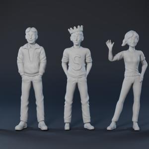 The Archies Reggie, Archie, Jughead, Betty and Veronica 1:24 1:18