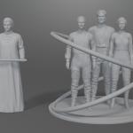 Superman: The Movie - Phantom Zone - 5 Piece Set - 1:24