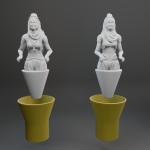 I Dream of Jeannie Bottle Stopper - Set of 2 Jeannie & Evil Sister