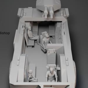 Aliens APC and 4 Figure Set - 1:35