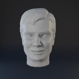 Captain Action - Action Boy - Head Sculpt