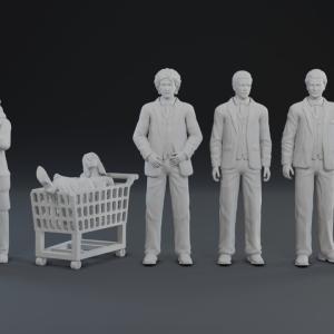 Animal House - Set of 20 Figures - 1:24