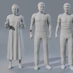 Lost in Space - Night-Time Attire - 7 figure Set - 1:34 1:24