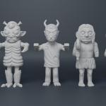 NON-Motorized Monster Maker - Topper Replica - 1:24 1:18