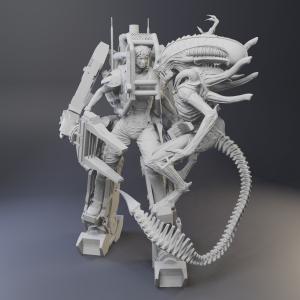 Alien Ripley - 5 Figure Set - 1:24