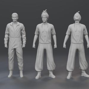 I Dream of Jeannie - 5 Figure Set - 1:24