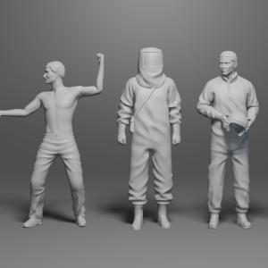 Star Trek TOS - 6 Figures - Set 13 1:32
