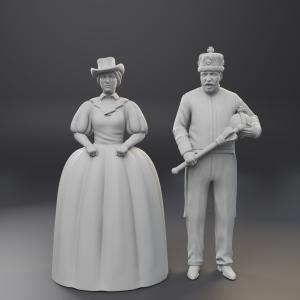 Chitty Chitty Bang Bang - 9 Figure Set - 1:24