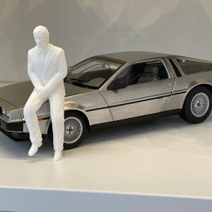 John DeLorean Figure - 1:18 Scale